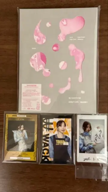 DON'T CRY/리그렛 초회 한정판 트레이딩 카드 폴라로이드 세트