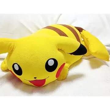 피카츄 봉제 인형 65cm 특대형 포켓몬 와쿠와쿠 겟 복권 빅