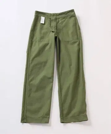 올리브 그린 카고 팬츠 Spick and Span 루즈 베이커 팬츠