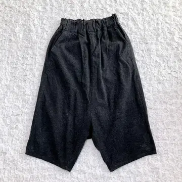 firmum 사루엘 팬츠 크롭 기모 그레이 XS