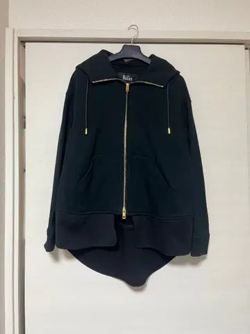 THE RERACS 더 리라 집업 후드티 속기모 블랙