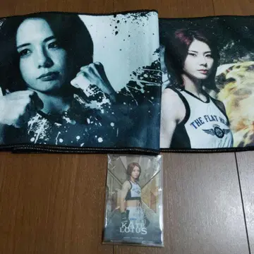 제일복권 RIZIN 케이트 로터스 아크릴 스탠드 응원 타월 세트