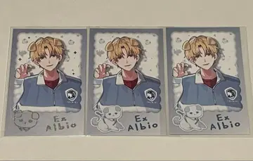 니지산지 와니얀 days 폴라로이드풍 카드 엑스 알비오