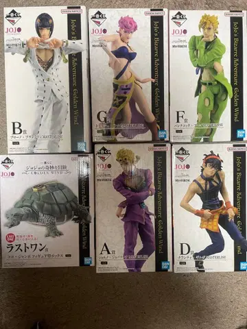 죠죠의 기묘한 모험 제일복권 피규어 세트