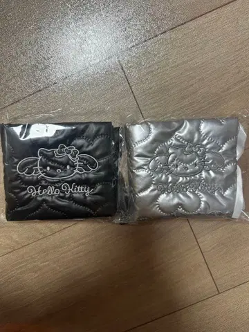 헬로키티 블랙 실버 퀼팅 앨범 2개 세트