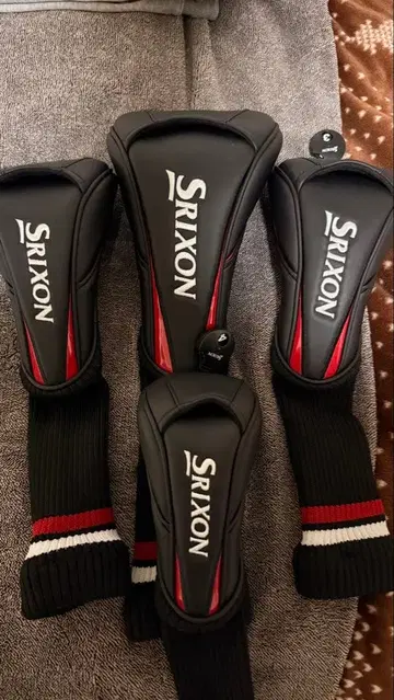 Srixon 드라이버용 골프헤드커버 4개 세트