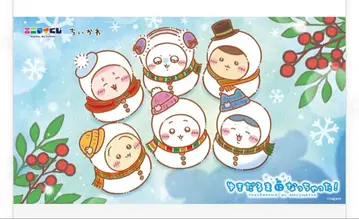 애니마이 복권 치이카와 (먼작귀) 눈사람이 되어버렸다! 2세트