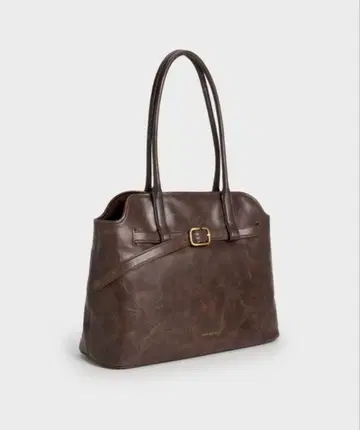 빅토리아 벨트 트라페즈 토트백