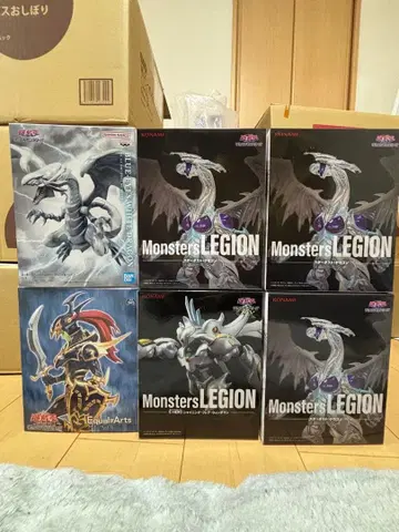 유희왕 피규어 묶음 판매 6세트