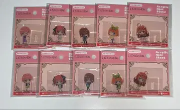 5등분의 신부 아크릴 미니 스탠드 아크스타 아크릴 스탠드 100엔 샵