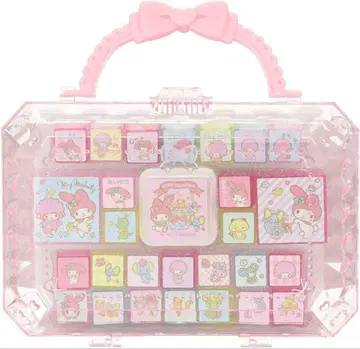 마이멜로디 스탬프 세트 케이스 포함