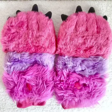 원더랜드의 앨리스 체셔 고양이 장갑 미튼 퍼 디즈니 리조트