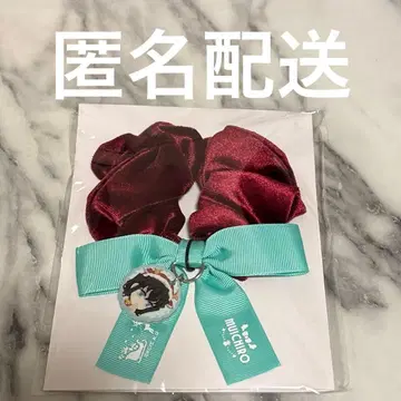 귀멸의 칼날 토키토 무이치로 리본 포함 스크런치 크리스마스 익명 배송