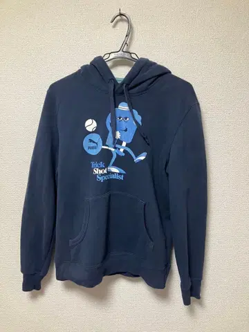 PUMA Trick Shot Specialist 후드티 네이비 푸마