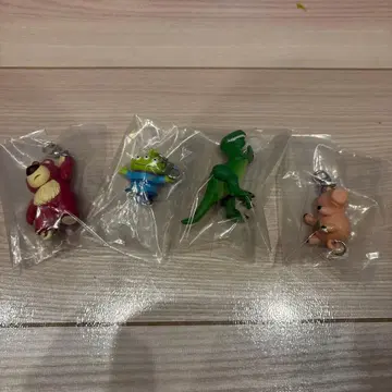 토이 스토리3 흔들흔들 이어지는 마스코트 4개 세트