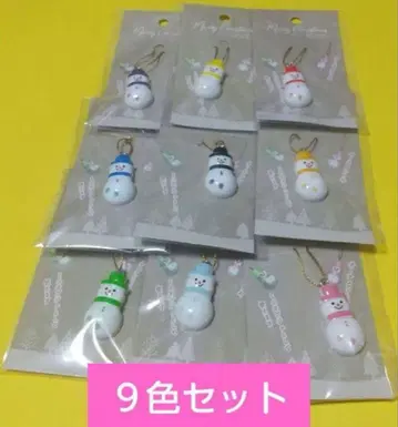 컬러풀 산타 스노우맨