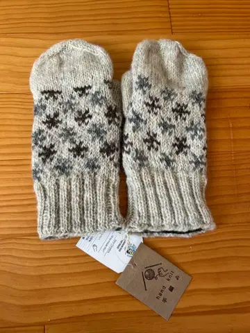 (새상품) sisam 시삼 울100% 안감 코튼100% 미튼 장갑