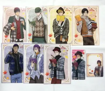 쿠로코의 농구 츠리비레 특전 컴프 엽서 클리어 카드 클리어 책갈피