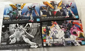 RG 갓건담 샤이닝 건담 마스터 건담 세트 미조립