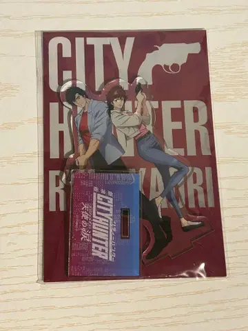 극장판 시티헌터 천사의 눈물 아크릴 스탠드 료&카 오 미개봉