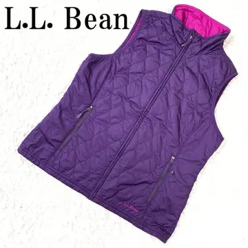 L.L. Bean 엘엘빈 충전솜 베스트 퍼플 S B9233