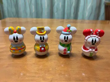 미키 미니 캡슐 토이 오뚝이 인형