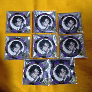 장켓뱅크 무라사메 레이지 매트 캔뱃지 8개 세트 메디코스