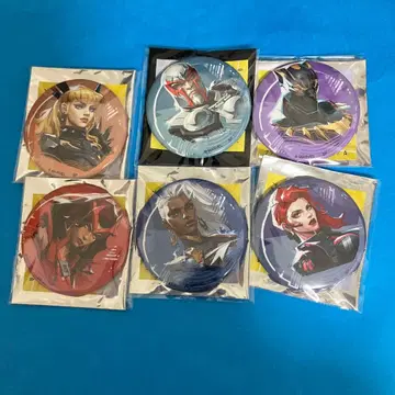 마블 라이벌즈 캔뱃지 6개 세트