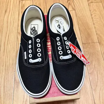 [ 새상품 ] VANS 블랙 스니커즈 ELA VN000EWZBLK