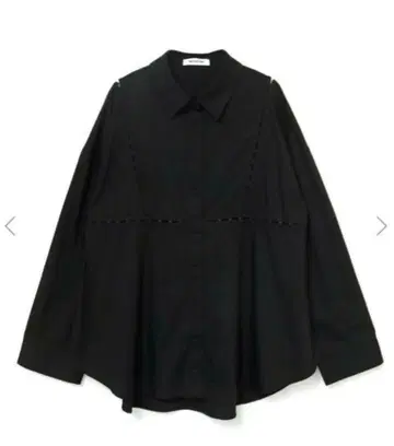 MELT THE LADY 멜트 더 레이디 후크 오픈 볼륨 셔츠