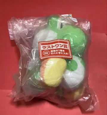 제일복권 슈퍼 마리오 라스트 원상 요시의 봉제 인형 with 요시의 알