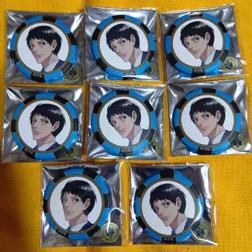 장켓뱅크 미타라이 테루 매트 캔뱃지 8개 세트 메디코스