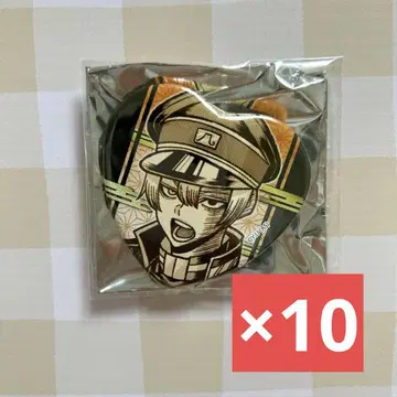 토우겐안키 하트형 캔뱃지 후와 신이치 10개