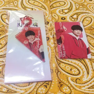 마유미 타케유키 AmBitious 장마혼 아크릴 키링 트레이딩 카드