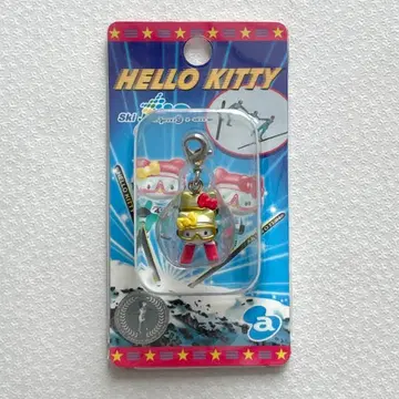 헬로키티 2005년 스키점프 은상 지퍼 스트랩