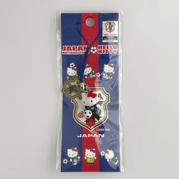 헬로키티 2009년 JFA 축구 스트랩 끈 한정판