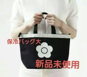 [ 미사용 새상품 ] MARY QUANT 보냉 보온 백 토트백 블랙 대