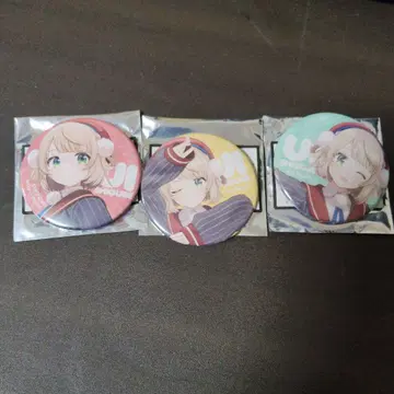 시구레 우이 TSUTAYA 시부야 트레이딩 캔 배지 3종