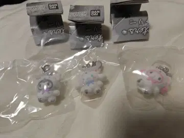 산리오 캐릭터즈 메지루시 액세서리 ~푹신푹신 스노우 3종 세트