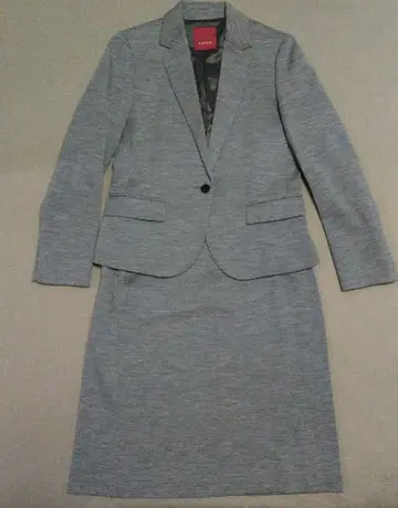 AMACA 울 실크 혼방 수트 상의 38 하의 40