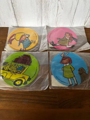 미사용 새상품 마들렌 양 코스터 4장 세트