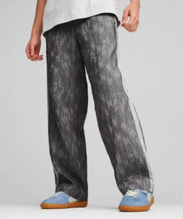 PUMA 스웨트 팬츠 배기 핏