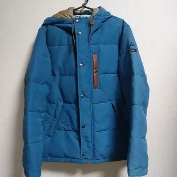 [새상품급] GERRY 후드 부착 다운 자켓 파랑 M