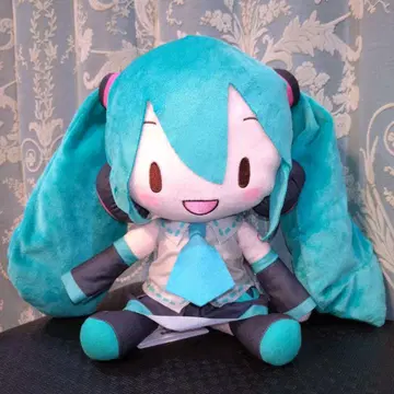 하츠네 미쿠 후와푸치 L 사이즈 봉제 인형