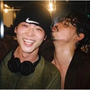 스다 마사키 착용 NIKE 비니 니트 모자 90s