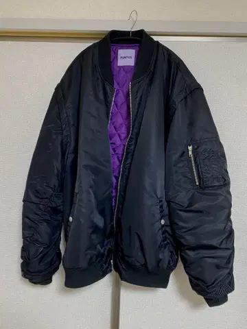 푸뉴즈 ma-1 베스트 2way 나일론 퀼팅 자켓 3