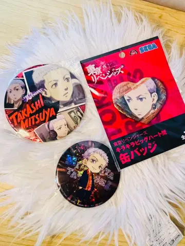 도쿄 리벤저스 타카시 미츠야 캔뱃지