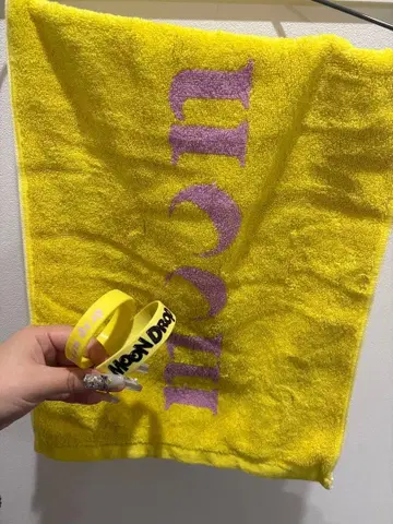 moondrop 타월, 러버 밴드 2개