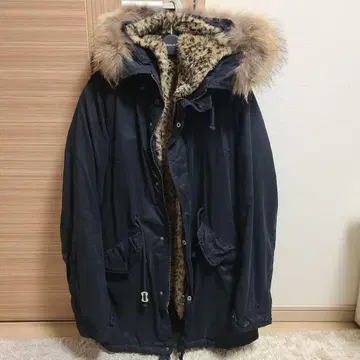 moussy 마우지 퍼 라이너 밀리터리 코트 새상품급