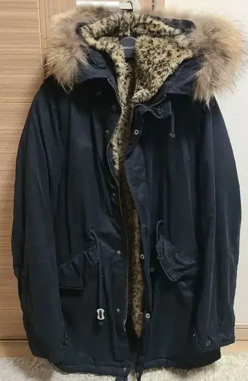 moussy 마우지 퍼 라이너 밀리터리 코트 새상품급